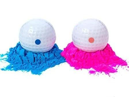 Golf Ball - Gender Reveal